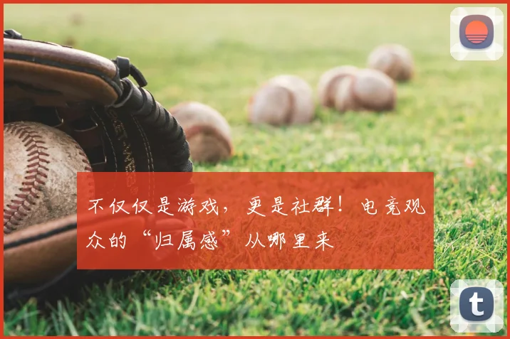 不仅仅是游戏,更是社群!电竞观众的“归属感”从哪里来