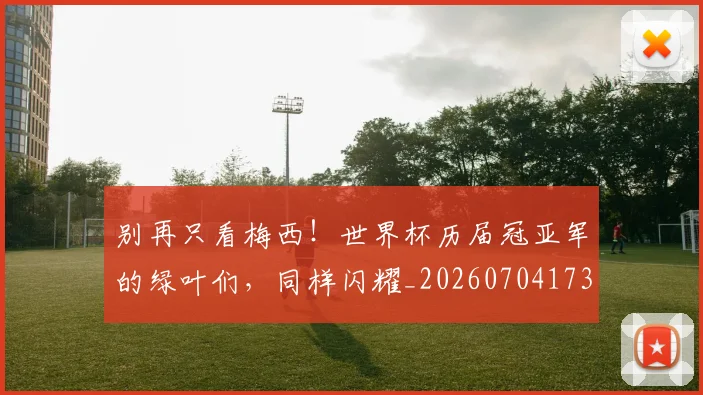 别再只看梅西！世界杯历届冠亚军的绿叶们，同样闪耀_20260704173723